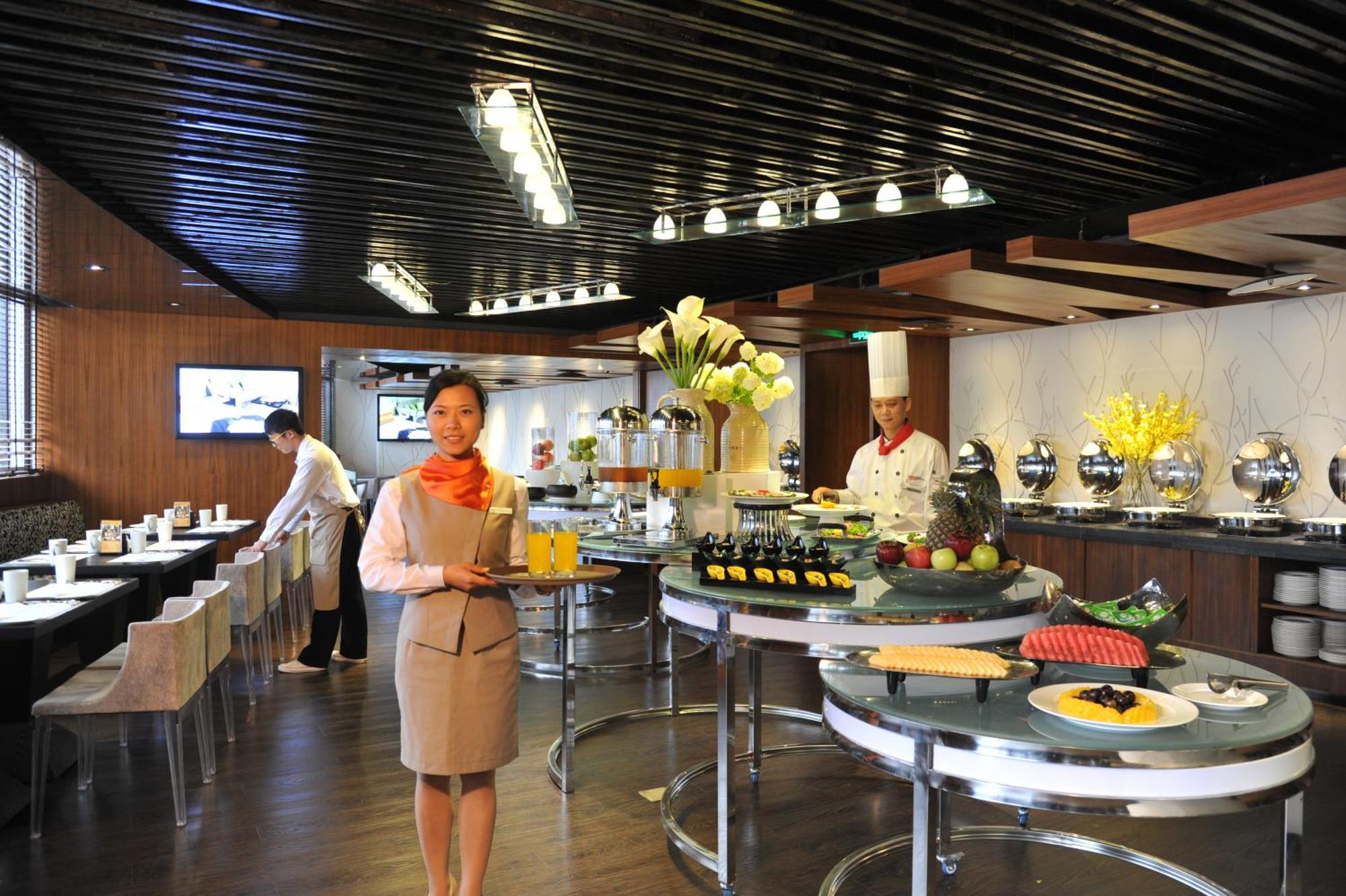 重庆江北观音桥高悦酒店地铁站店 Екстер'єр фото